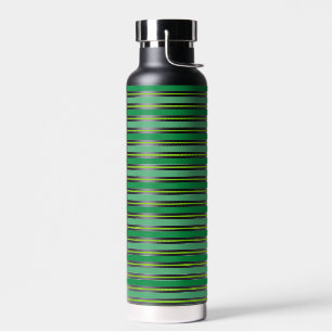 Bouteille D'eau Motif de rayures vertes pour la Saint-Patrick-5460