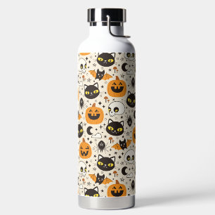 Bouteille D'eau Motif d'Halloween rétro