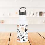 Bouteille D'eau Motif d'horreur d'Halloween coloré |Bonne Hallowee<br><div class="desc">Motif d'horreur d'Halloween coloré |Bonne Halloween</div>