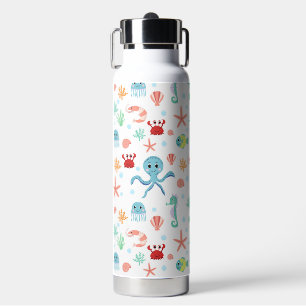 Bouteille D'eau Motif du monde marin