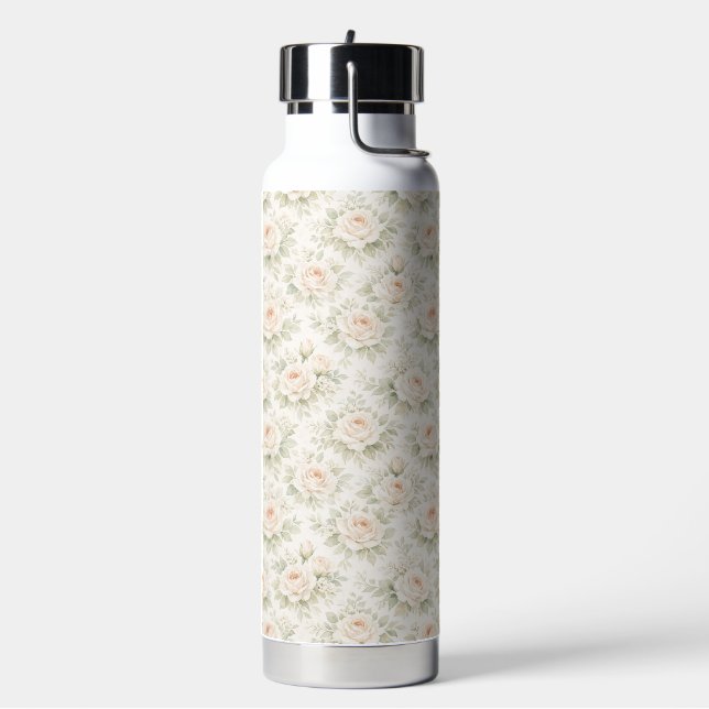 Bouteille D'eau Motif floral de mariage (Gym)