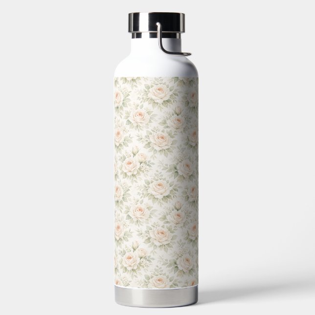 Bouteille D'eau Motif floral de mariage (Droite)
