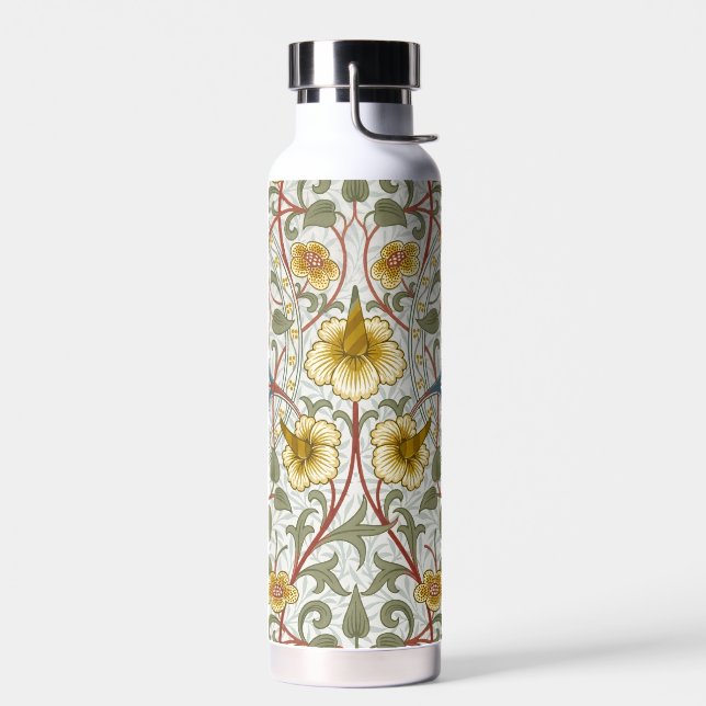 Bouteille D'eau Motif floral Narcisse de William Morris (Gauche)