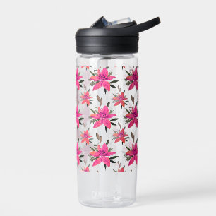 Bouteille D'eau Motif Floral rose Design-29500