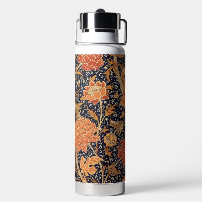 Bouteille D'eau Motif floral, William Morris (Arrière)