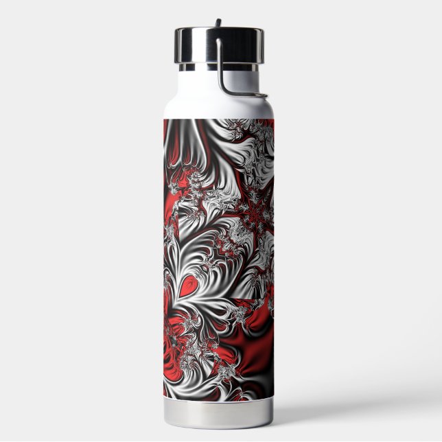 Bouteille D'eau motif fractal (Gym)