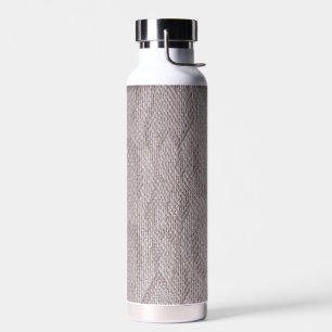 Bouteille d'eau Motif Snakeskin beige