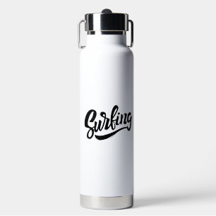 Bouteille D'eau Motivation minimaliste des Arrière - plans blancs