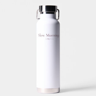 Bouteille d'eau motivationnelle pour femmes de Slo