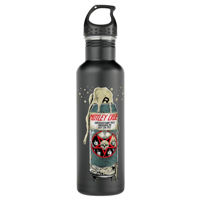 Bouteille D'eau Mötley Crüe The Stadium Tour Milwaukee Event  (Devant)