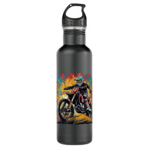 Bouteille D'eau Motocross Dirt Bike Motocross Dirtbike Enduro Jump