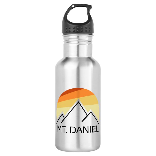 Bouteille D'eau Mt. Daniel Washington Retro (Devant)