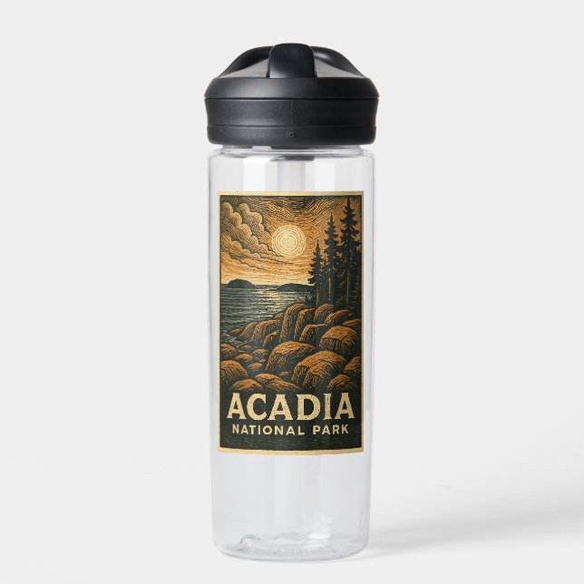 Bouteille D'eau Mug en céramique du Parc national Acadia (Extérieur)