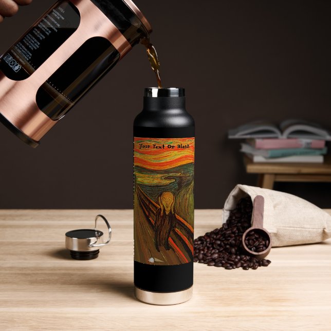 Bouteille D'eau Munch - The Ice Scream (Café (pivoté))