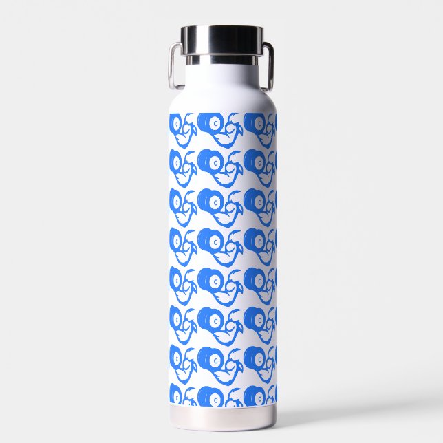 Bouteille D'eau Muscle Flame - Biceps Strength and Energy (Avant)