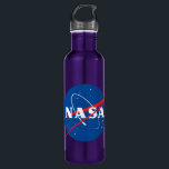 Bouteille D'eau NASA Nebula Purple Iconique 24 oz<br><div class="desc">AVIS IMPORTANT : Insignes et identificateurs de la NASA fournis et utilisés avec la permission de la NASA.</div>