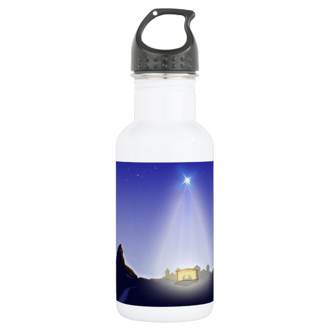 Bouteille D'eau Nativité (Devant)