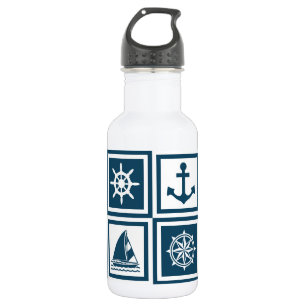 Bouteille D'eau Nautical themed design