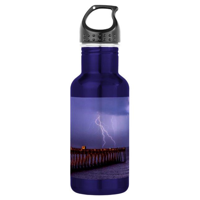 Bouteille D'eau Navarre Floride Éclair tempête Acier Inoxydable Wa (Devant)
