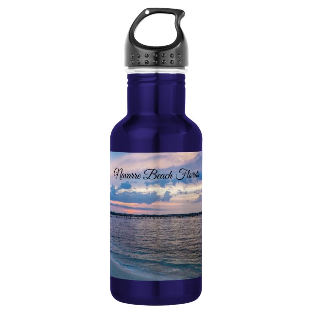 Bouteille D'eau Navarre Père Noël Rosa Sunset Water Bottle (Devant)