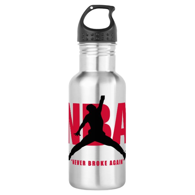 Bouteille D'eau NBA never broke again Essential T Shirt (Devant)