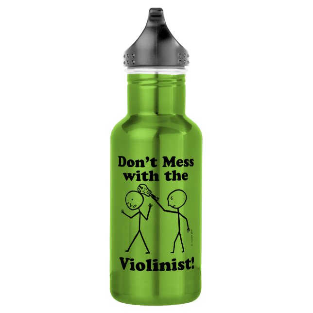 Bouteille D'eau Ne manquez pas avec le violoniste (Droite)