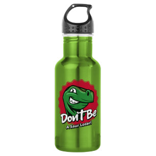 Bouteille D'eau Ne soyez pas un dinosaure mauvais perdant