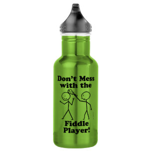 Bouteille D'eau Ne vous mêlez pas du joueur de Fiddle