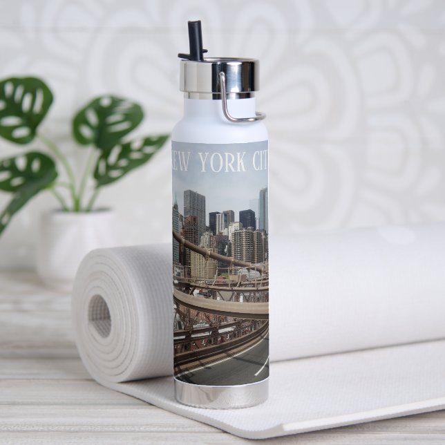 Bouteille D'eau New York City Lower Manhattan Skyline (Yoga)