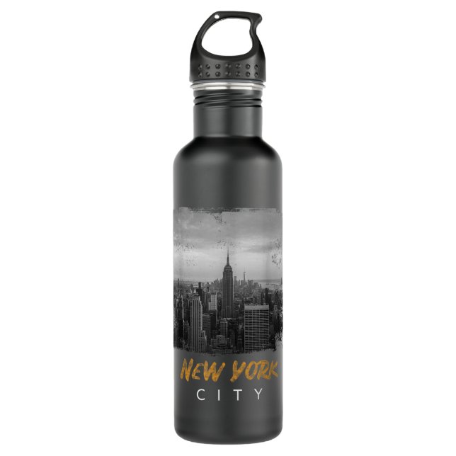 Bouteille D'eau New York City Memento cadeau Big Apple Empire Stat (Devant)