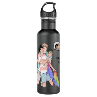 Bouteille D'eau Nick et Charlie heartstopper happy pride Classic