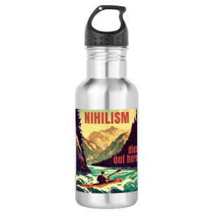 Bouteille D'eau Nihilisme Décède Ici Kayak