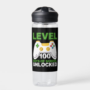 Bouteille D'eau Niveau 100 Jours D'école Débloqué Joueur Jeu Vidéo