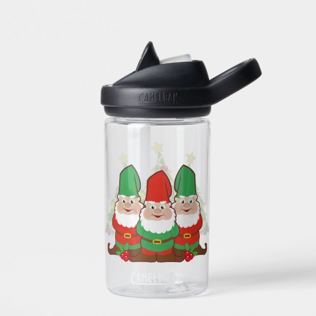 Bouteille D'eau Noël Gnomes CamelBak (Gauche)
