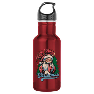 Bouteille D'eau Noël tout Joyeux Père Noël