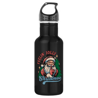 Bouteille D'eau Noël tout Joyeux Père Noël