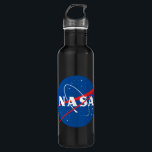 Bouteille D'eau Noir Astro Iconique NASA 24 oz<br><div class="desc">AVIS IMPORTANT : Insignes et identificateurs de la NASA fournis et utilisés avec la permission de la NASA.</div>