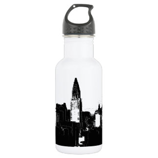 Bouteille D'eau Noir et blanc New York City