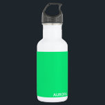 Bouteille D'eau Nom de couleur verte Aurora<br><div class="desc">Nom de couleur verte Aurora</div>