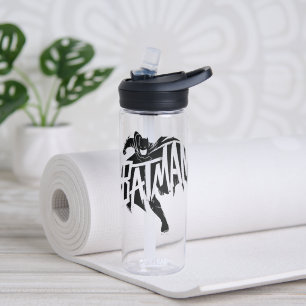 Bouteille D'eau Nom de la brosse Batman Ink