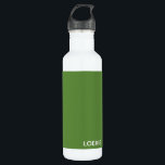 Bouteille D'eau Nom de la couleur verte Loerie<br><div class="desc">Nom de la couleur verte Loerie</div>