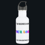 Bouteille D'eau Nom de logo personnalisé Site Web Promotionnel Per<br><div class="desc">Nom du logo personnalisé Site Web Promotionnel Couleurs personnalisées / Texte - Moderne Entreprise ou Cadeau personnel - Ajouter votre logo - Image - Photo / Nom - Entreprise / Site Web ou E-mail ou Téléphone - Coordonnées - Redimensionner et déplacer ou supprimer / Ajouter des éléments - Image /...</div>