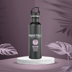 Bouteille D'eau Nom du joueur de basket-ball Cute Basket Personnal