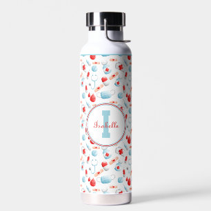 Bouteille D'eau Nom du Motif Médicale Monogram Nurse