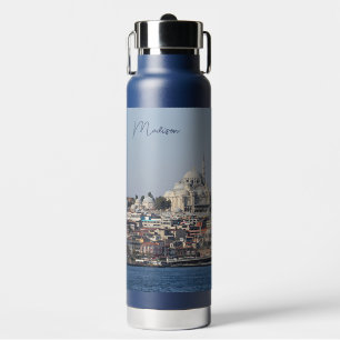 Bouteille D'eau Nom et texte personnalisés Istanbul