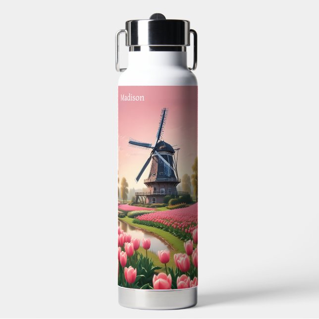 Bouteille D'eau Nom personnalisé Broyeurs Pays-Bas (Salle de sport)