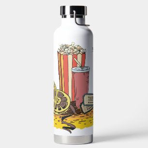 Bouteille D'eau Nom personnalisé de l'exécution du film
