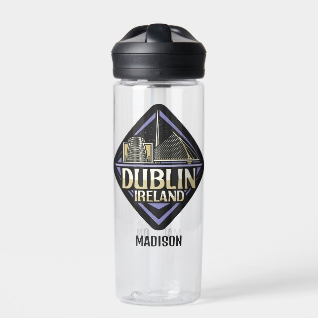 Bouteille D'eau Nom personnalisé Dublin Irlande (Extérieur)