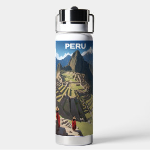 Bouteille D'eau Nom personnalisé Pérou Machu Picchu