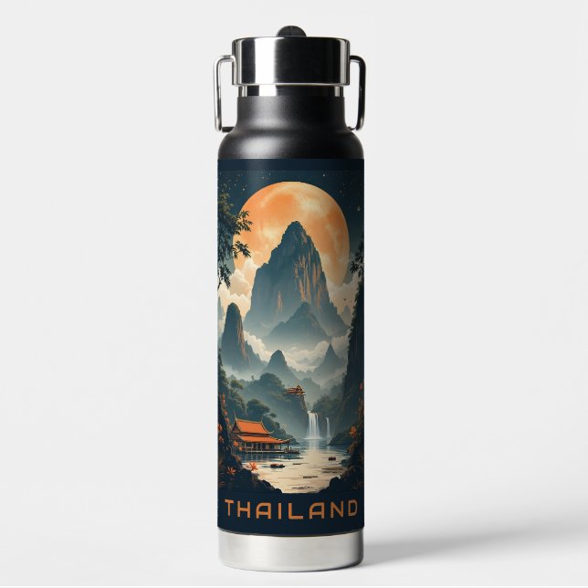 Bouteille D'eau Nom personnalisé Thaïlande (Salle de sport)
